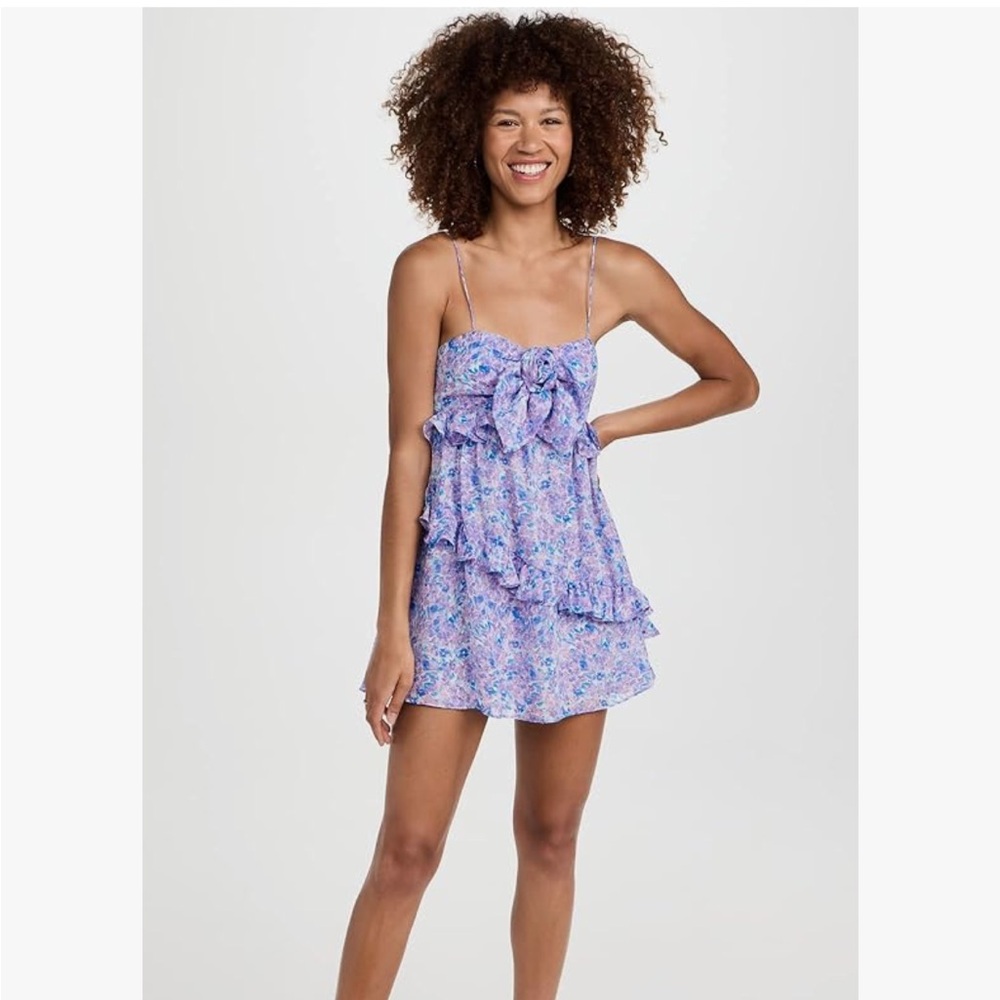For Love And Lemons Debbie Mini Dress